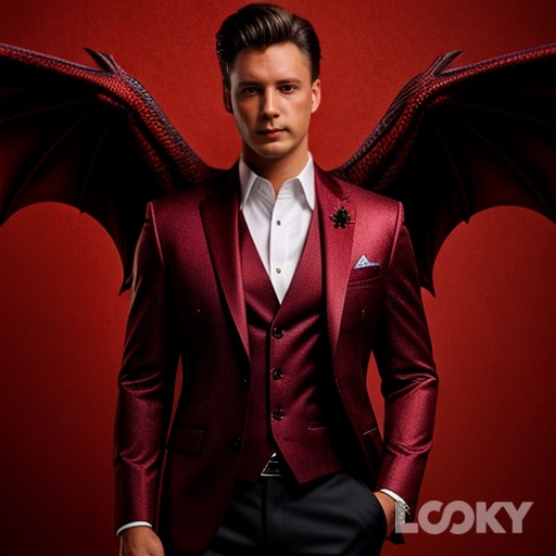 taydey in LOOKY. #Red_Dragon,#Golden_Dragon,#Retro,#LOOKY_нейронка. #Red_Dragon #Golden_...