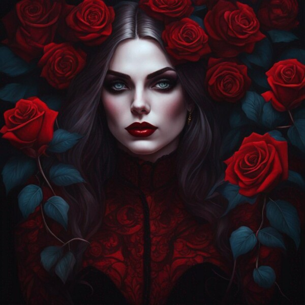 Caratehizis Art в LOOKY — [#caratehizisart ](caratehizisart)#art #woman [#flowers ](fl