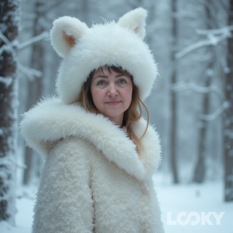 yulabur в LOOKY. . Бывают девочки-снегу...