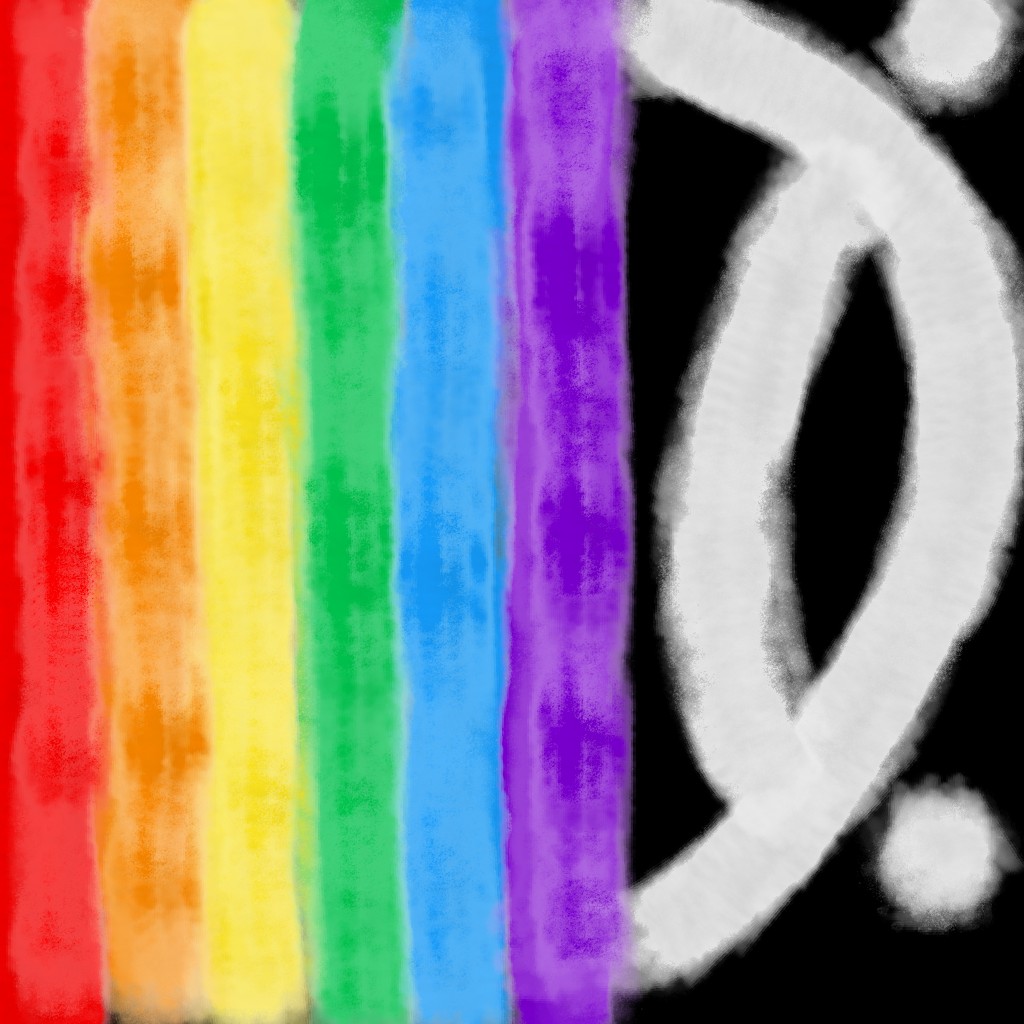 33mhoward в LOOKY — Red, Orange, Yellow, Green, Blue, and Purple with Black and 