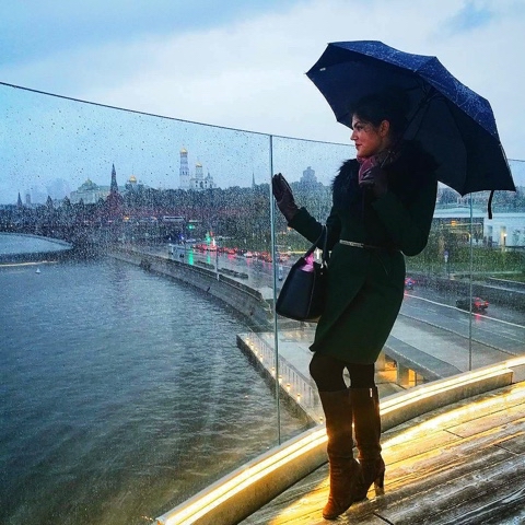AgathainMoscow в LOOKY. . Дождливый день в Мос...