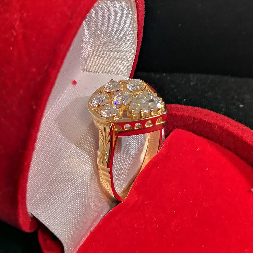 The finished ring that the jeweler printed on the printer. I sanded the surfaces and inserted the stones into the grooves

Готовое кольцо, которое ювелир распечатал на принтере. Прошлифовал поверхности и вставил камни в отверстия

Sketchfab.com/D3mtt
Artstation.com/d3mtt
Instagram.com/d3mtt
Vk.com/d3mtt
Youtube.com/@D3mtt
Telegram: t.me/D3mtt
Mail: d3mtt96@gmail.com

#D3mtt #3d #3dModel #3dModelling #3dArtist #Artist #Art #Creativity #3д #3дМодель #3дМоделирование #Художник #Арт #Творчество #Jewelry #Ring #Gold #Brilliant #3DPrint #Ювелирка #Кольцо #Бриллиант #Золото #ЮвелирноеИзделие #3дПечать