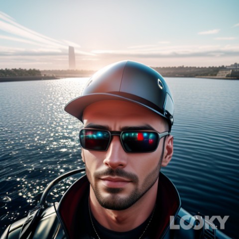 GrehLenimlbb в LOOKY. #Футуризм,#Золото,#Киберпанк,#LOOKY_нейронка. #Футуризм #Золото #К...