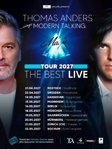 Thomas Anderson в LOOKY. #ThomasAnders,#ModernTalking,#TheBestLive,#tour2027. 🎫 THOMAS ANDERS sin...