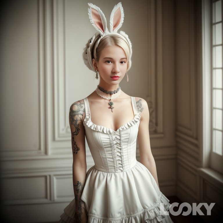 #Tiny_Bunny #Красный_дракон #LOOKY_нейронка