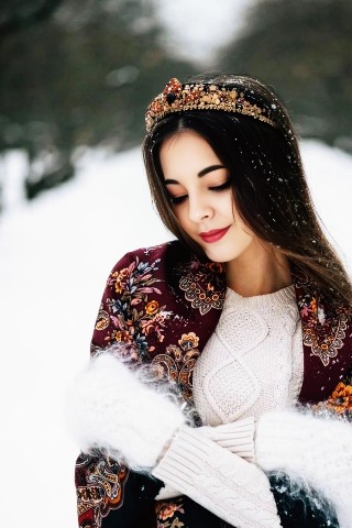 Анастасия в LOOKY. #зимушка. #зимушка зима ❄️