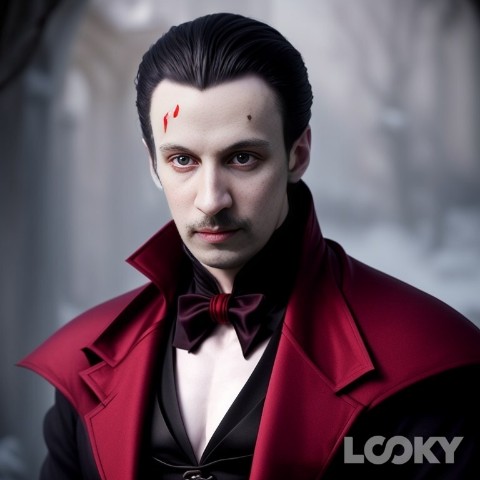 Александр в LOOKY. #Хэллоуин_вампир,#LOOKY_нейронка. #Хэллоуин_вампир #LO...
