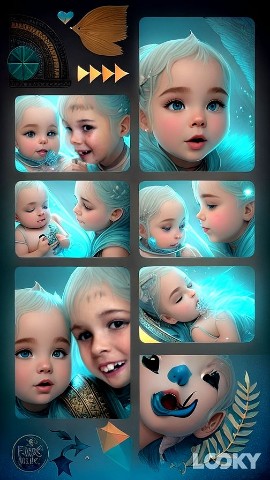 Elenasmile в LOOKY. #Фэнтези,#Золото,#цветы_немусор,#LOOKY_нейронка,#liketime. #Фэнтези #Золото #цв...