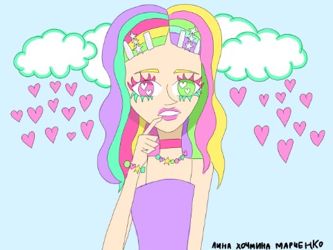 malina_hochmind в LOOKY. #фанарт,#арт,#ХОЧМИНД,#иллюстрация,#рисунок,#моменты,#популярности,#тренды2026. Блогерша Милана

Воз...