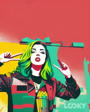Kira_ в LOOKY. . [#popart](popart) [#...