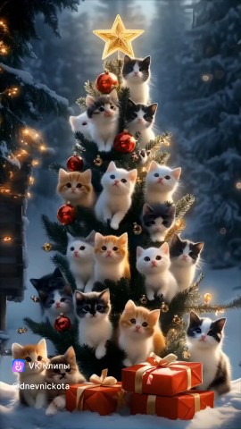 Котлин_Остров_Котов_Кронштадт в LOOKY. #Новогодние_котики,#приют,#помощь_бездомным_животным. #Новогодние_котики #...