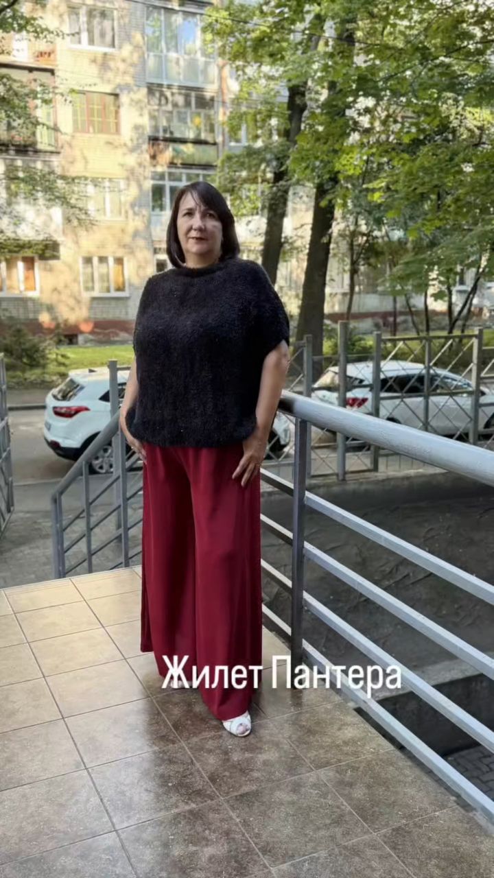 Жилет. Ручная работа