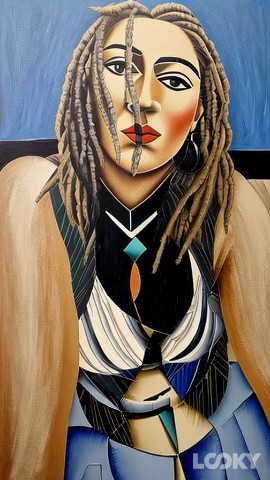Jay-a-samei  в LOOKY. #Picasso,#LOOKY_нейронка. #Picasso #LOOKY_нейр...