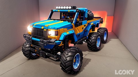 MetalShadow в LOOKY. #Видеоигра,#LOOKY_нейронка,#LegoTechnic,#6x6. #Видеоигра #LOOKY_не...