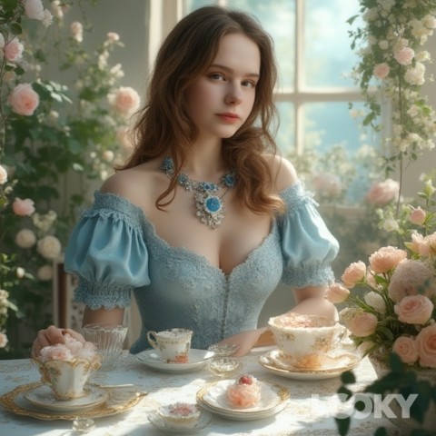 alisa25122010 в LOOKY. #В_стране_чудес,#С_любовью_Ангел,#LOOKY_нейронка. #В_стране_чудес #С_л...