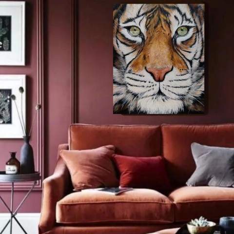 Наталья Кравченко в LOOKY. . 🐅 Картина "Тигр"
Ра...