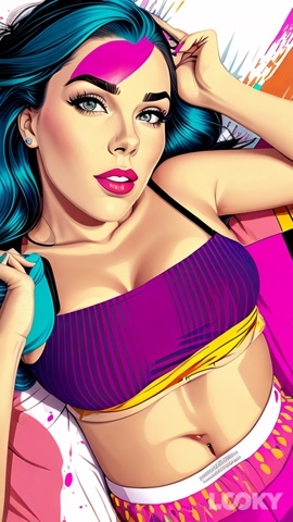 Looky_1698055806475 в LOOKY. #Поп_арт,#Да_Винчи,#LOOKY_нейронка. #Поп_арт #Да_Винчи #...