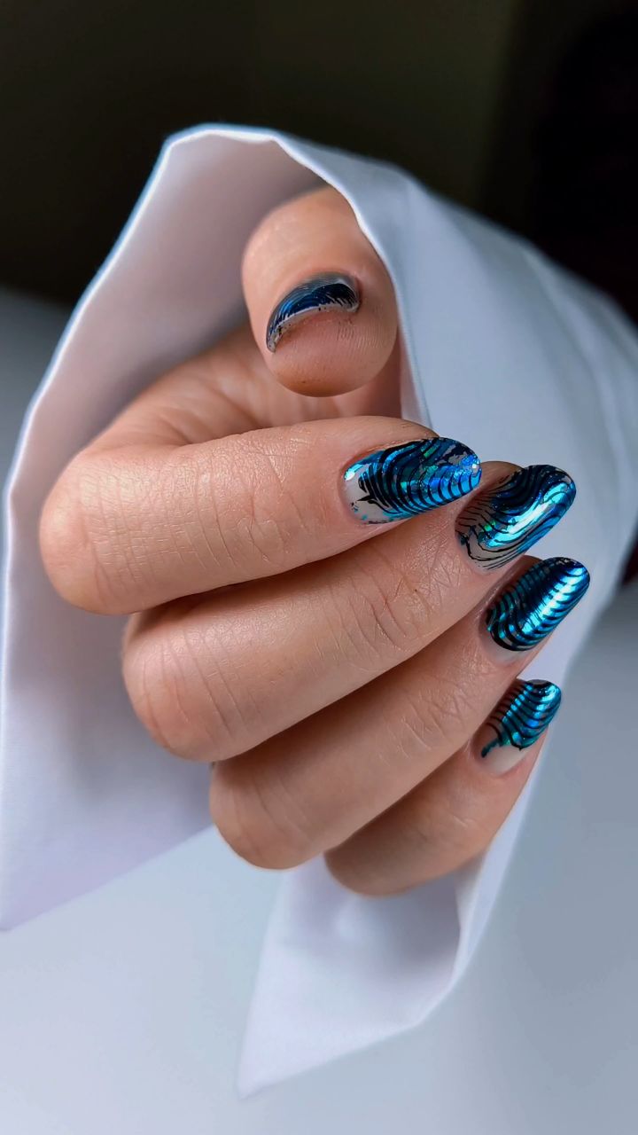 n.a.manicur в LOOKY. . 💙Магия синего цвета...