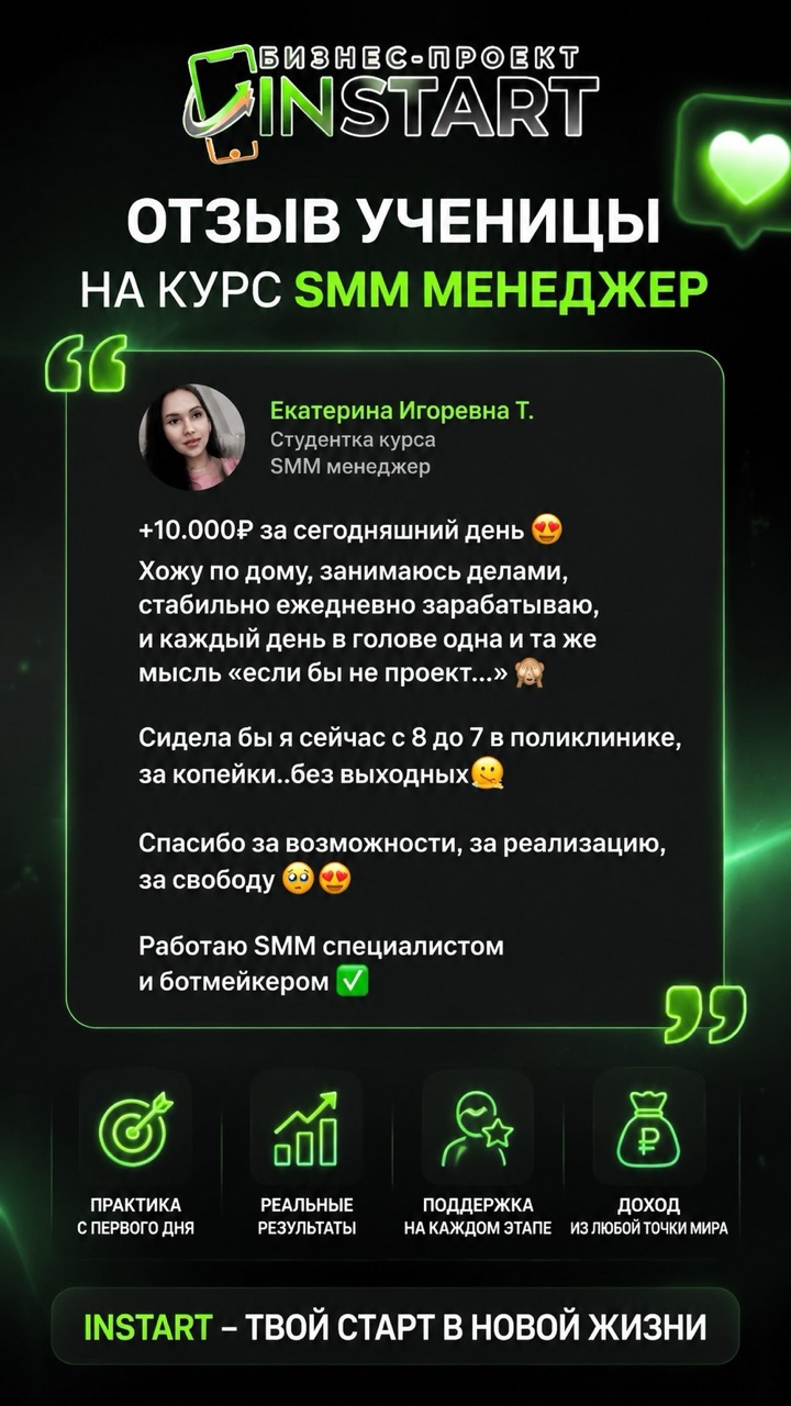 Бабка-Ежка Анна Воробьева в LOOKY — Образовательный проект INSTART 

Самые топовые курсы для зар