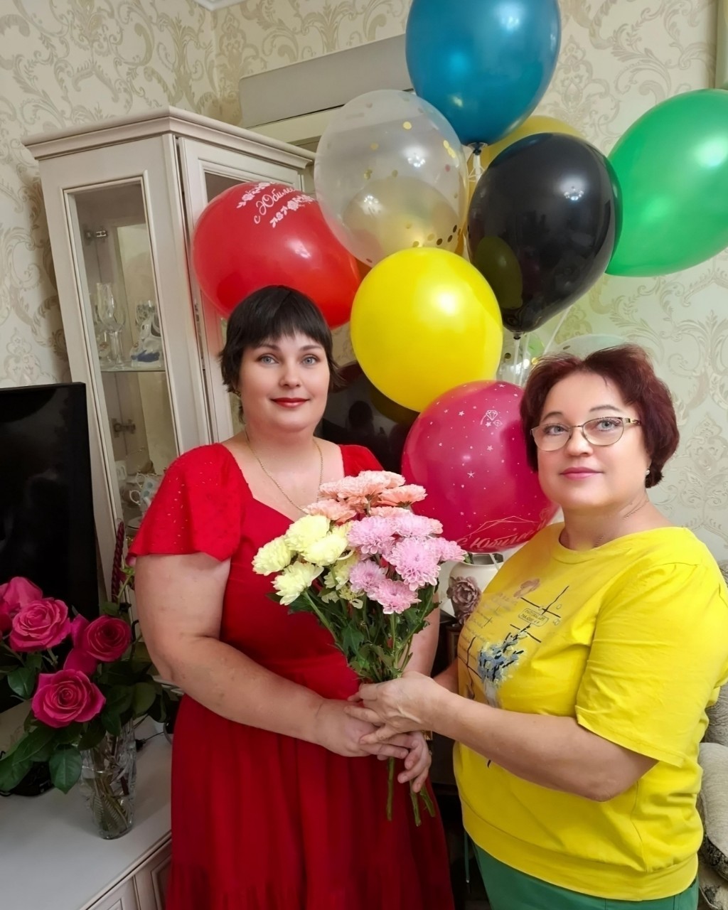 С мамой