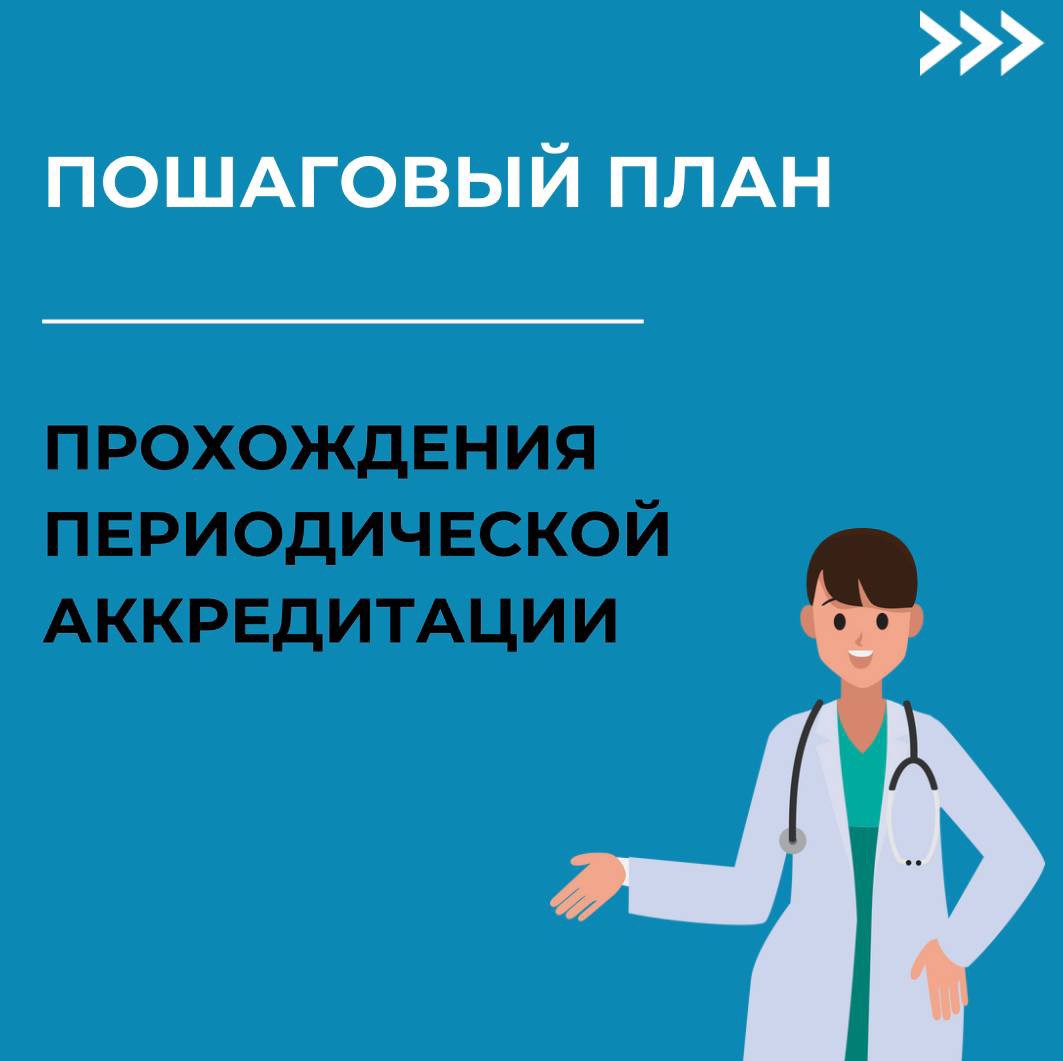 Пошаговый план. Прохождения периодической аккредитации.

#аккредитация #периодическая #периодическая аккредитация