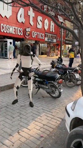 TeslaL в LOOKY. . Робот Tesla помогает...
