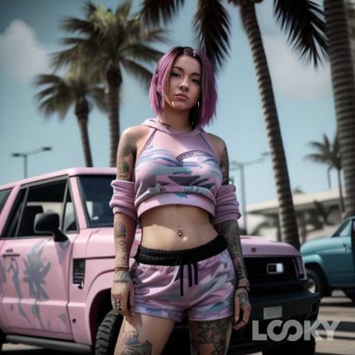  в LOOKY — #GTA_6_Герл #LOOKY_нейронка