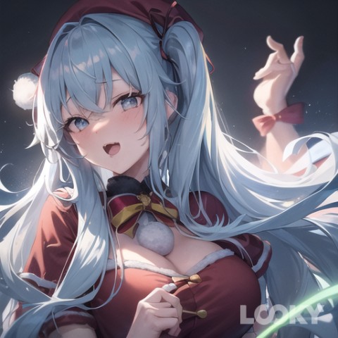 Miku Hatsune в LOOKY. #Аниме_Неон,#Аниме,#LOOKY_нейронка,#Мику,#MikuHatsune. #Аниме_Неон #Аниме #...