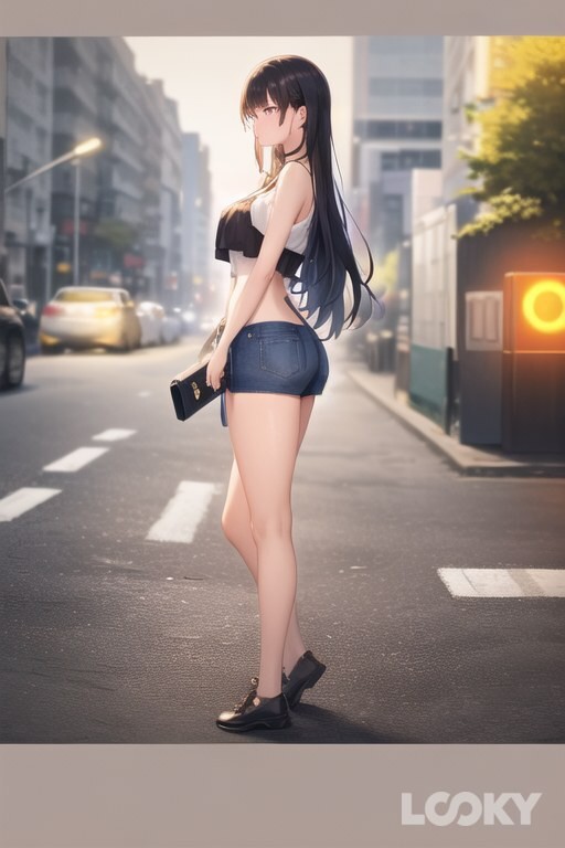АнимЭ братюнь в LOOKY — #Аниме_Неон #LOOKY_нейронка [#topgirl ](topgirl)[#sweetgirl 
