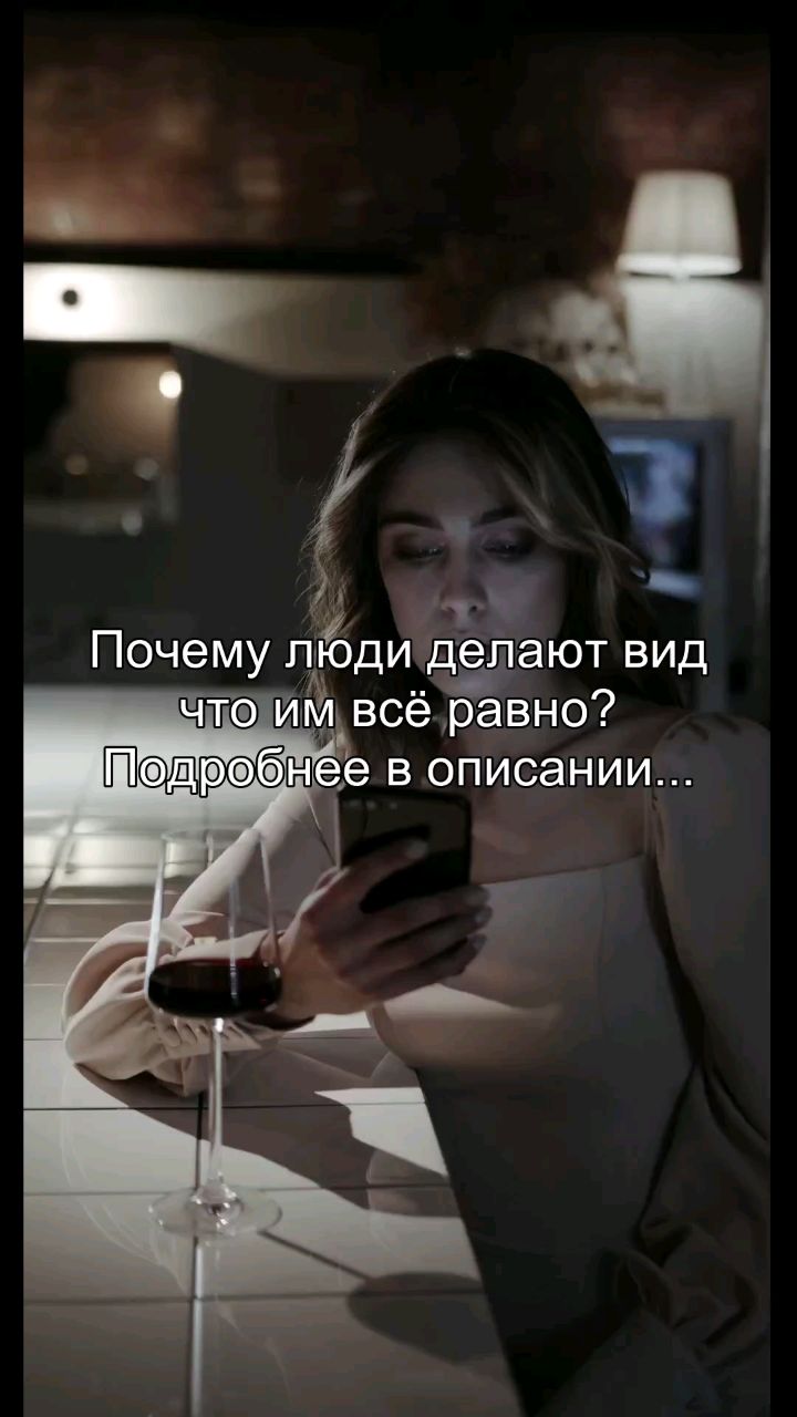 Oleg_teem в LOOKY. #безразличие,#чувства,#уязвимость,#психология,#осознанность. Ты делаешь вид, что ...