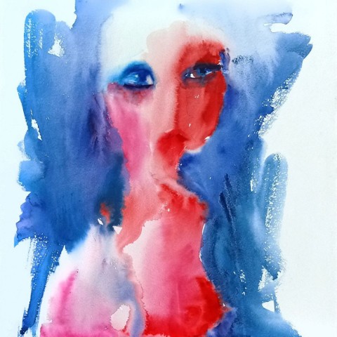 lena в LOOKY. #watercolor,#contemporaryart,#букет,#цветы,#акварель,#картина,#город,#верхняяпышма,#екатеринбург,#art,#watercolorpainting,#арт,#художник,#watercolorart,#живопись,#искусство. "Автопортрет N1"

Ко...