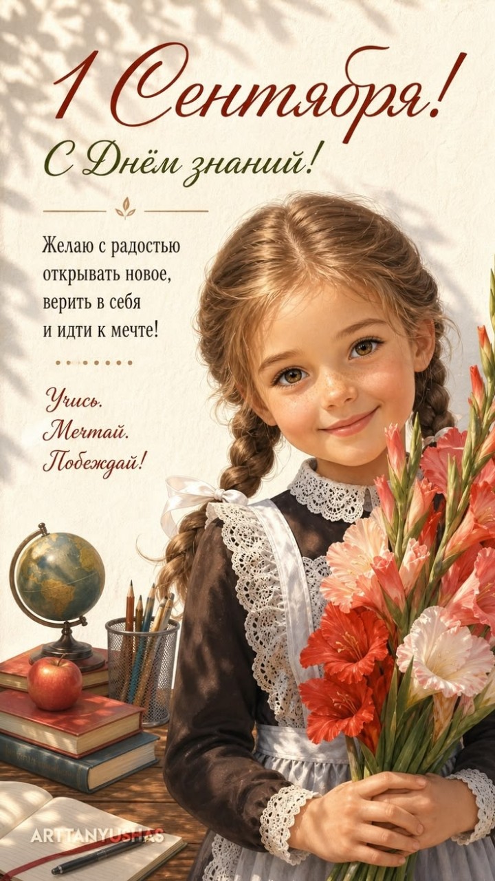 С днём знаний!🤗