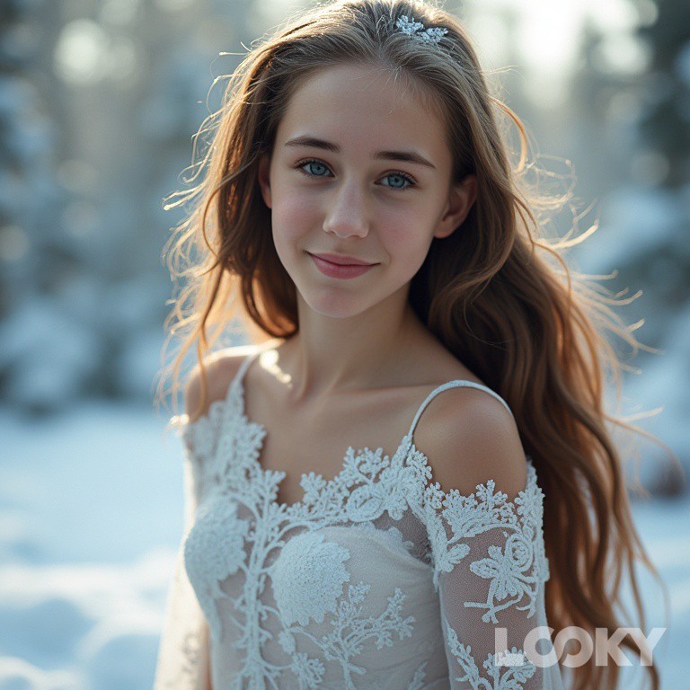 Доченька красавица 💎❄️ #Свой_аватар #LOOKY_нейронка