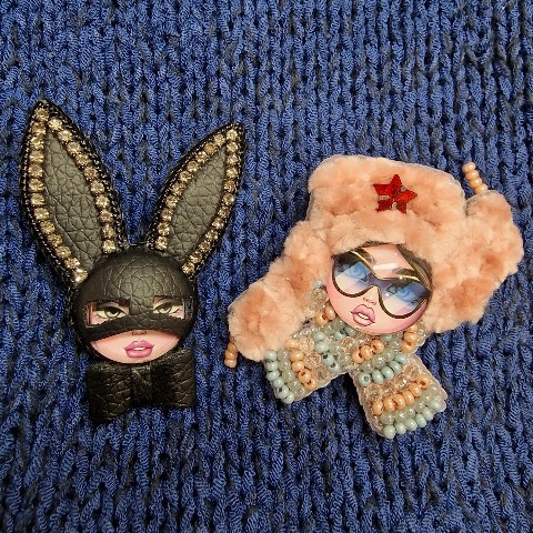ermakova_ai в LOOKY. #брошь,#брошьмосква,#брошьмытищи,#брошьпушкино,#Москва,#пушкино,#мытищи,#Мск,#подарок,#вподарок,#брошьвподарок,#назаказ,#брошьназаказ,#продвижение,#топ,#ушанка,#зайка,#плейбой,#зайкаплейбой,#кожа,#брошьизкожи. А Вам нравиться брош...