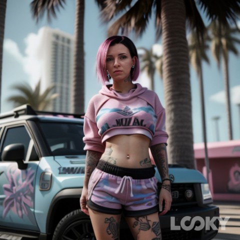 Vantilin70 в LOOKY. #GTA_6_Герл,#LOOKY_нейронка. #GTA_6_Герл #LOOKY_н...