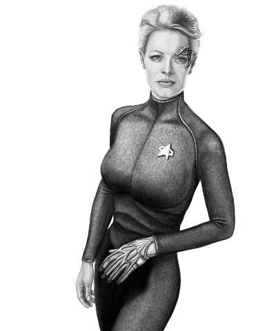 gaiagallery.sid в LOOKY. #art,#photoshop,#person,#artist,#draw,#SevenofNine,#startrekvoyager,#звездныйпуть,#персонаж,#фотошоп,#рисунок,#художник. Седьмая из девяти. Т...