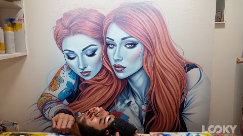 misha в LOOKY. #Illustration,#LOOKY_нейронка. #Illustration #LOOKY...