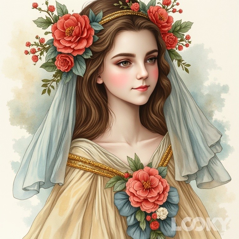 Flowers в LOOKY — #Свой_аватар #LOOKY_нейронка