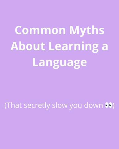 Simply Speak with Katya в LOOKY. . Common Myths about l...