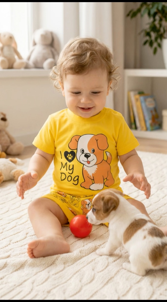 Bonito Kids - детская одежда в LOOKY. #детскаяодежда,#одежда,#моднаяодежда,#футболка,#шорты,#малышам,#стильныйобраз,#дети,#стиль,#мода. Комплекты (футболка ...