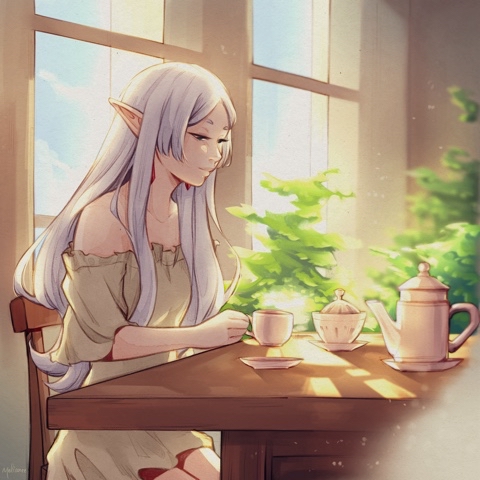 Meliance в LOOKY. #fanart. ☕️

[#frieren](frier...