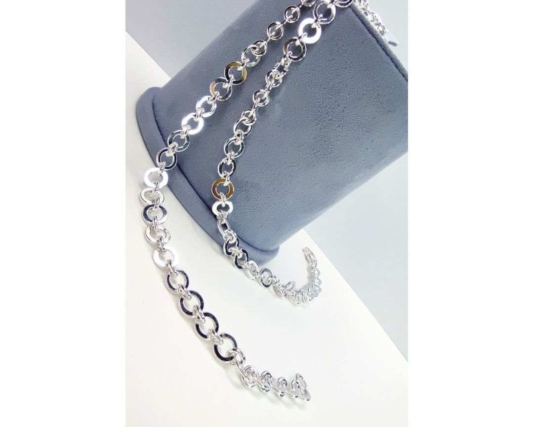 Цепочка из серебра авторская (galani) 
60 см - 31,73 гр