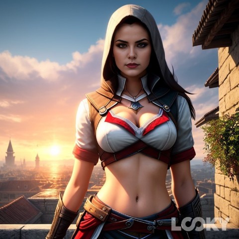Looky_1711821163480 в LOOKY. #Ассасин_Гёрл,#LOOKY_нейронка. #Ассасин_Гёрл #LOOKY...