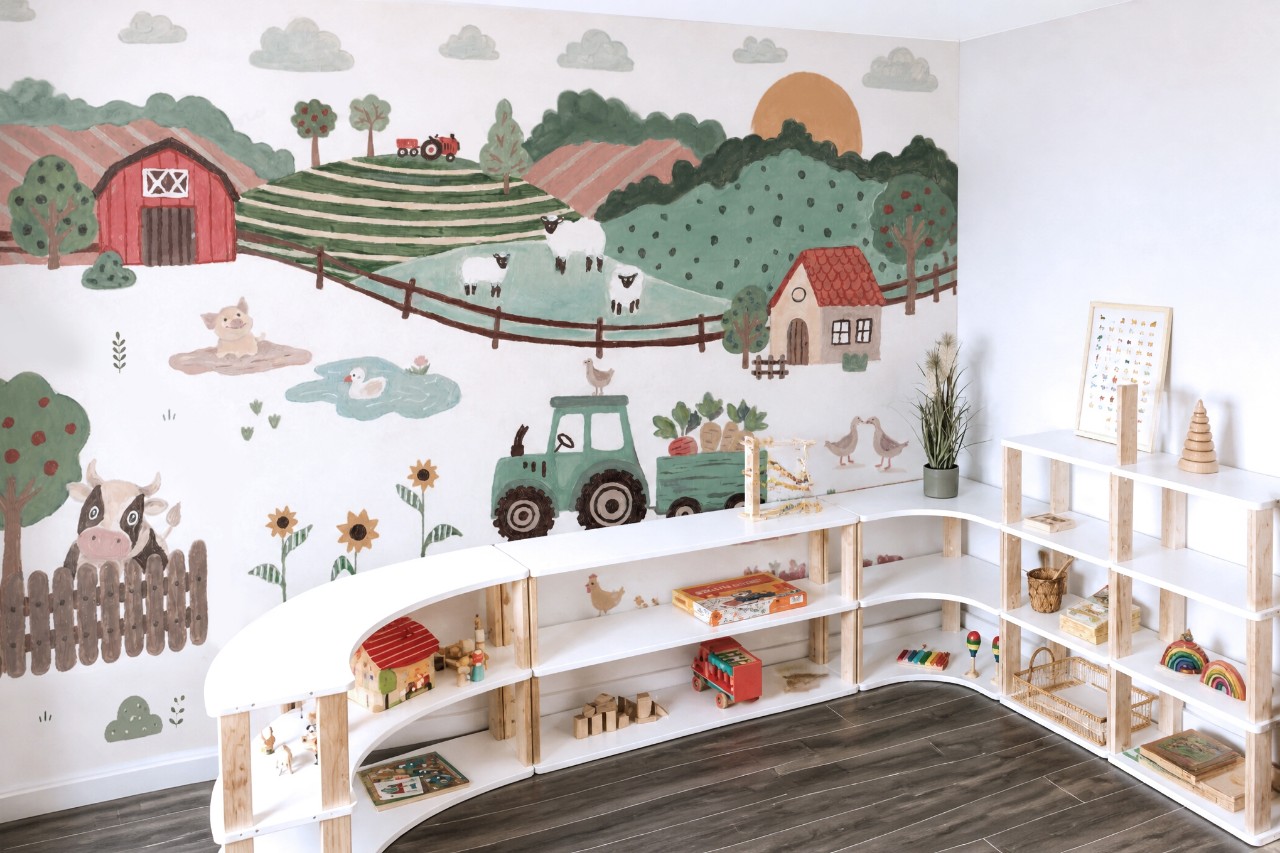 Мечтаю воплотить свой эскиз на стене✨Москва. Детские центры или сады