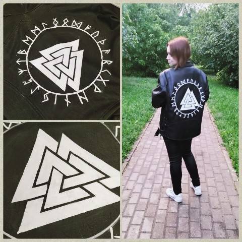 Olgaf314 в LOOKY. #viking,#valknut,#drawing,#artwork,#runes,#творчество,#рисование,#викинги,#руны. Рисую Валькнут на ко...