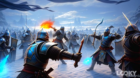 WhiteRabbit в LOOKY. #Фэнтези,#LOOKY_нейронка,#Fantazybattle,#SorcererKing. #Фэнтези #LOOKY_нейр...