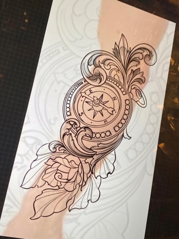 mayakovskaya_sobol.tattoo в LOOKY. #собольтату,#татумосква. Проект с эскиза пере...