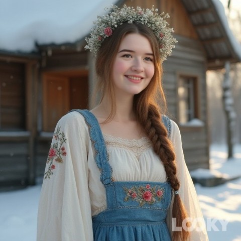 Looky_1703190404328 в LOOKY. #Русская_зима,#По,#LOOKY_нейронка. #Русская_зима #По-др...