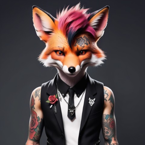 Caratehizis Art в LOOKY. #fox,#subculture. [#caratehizisart ](c...