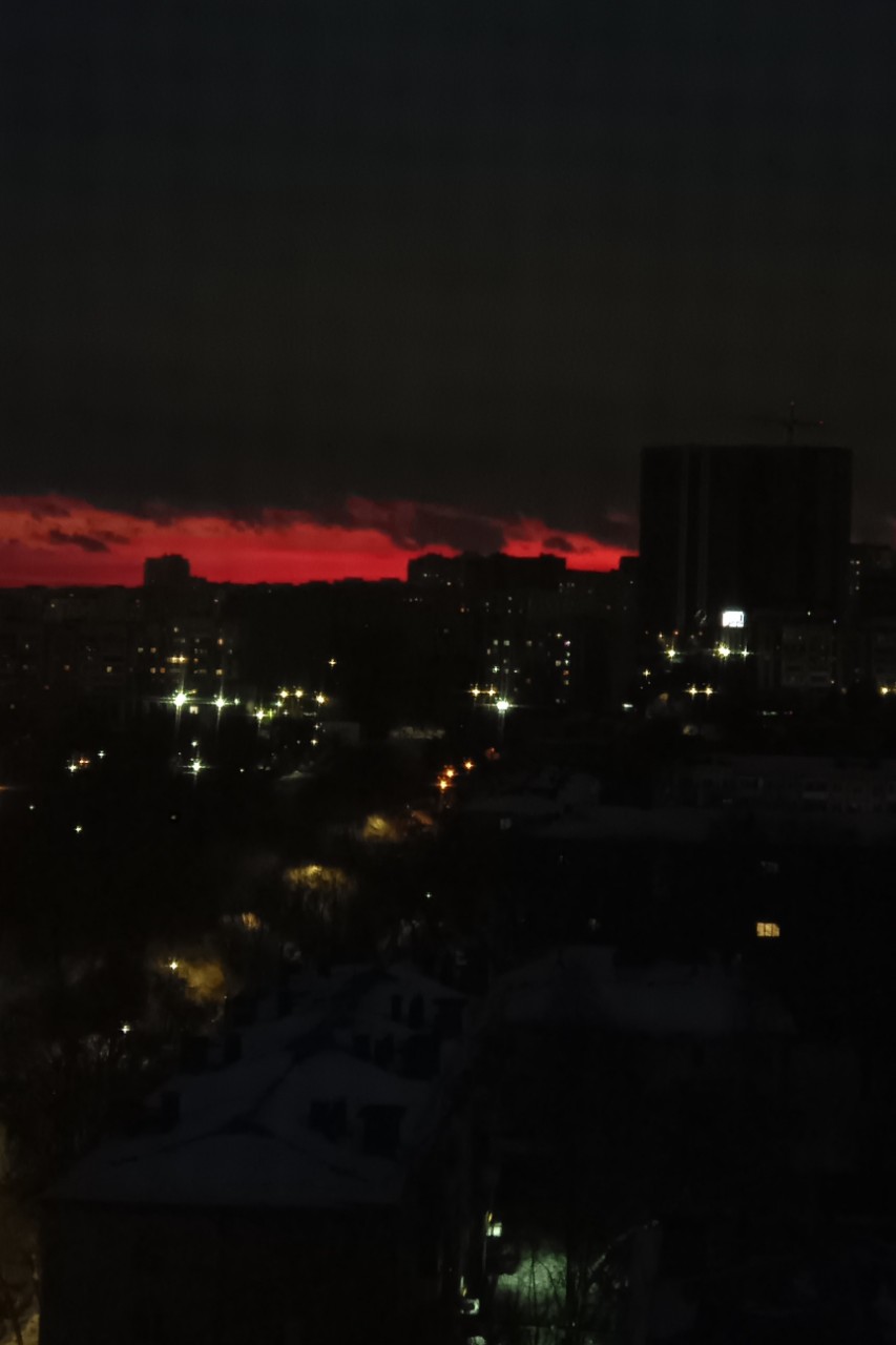 Закат над городом
#закат #природа #красота #ночь #город